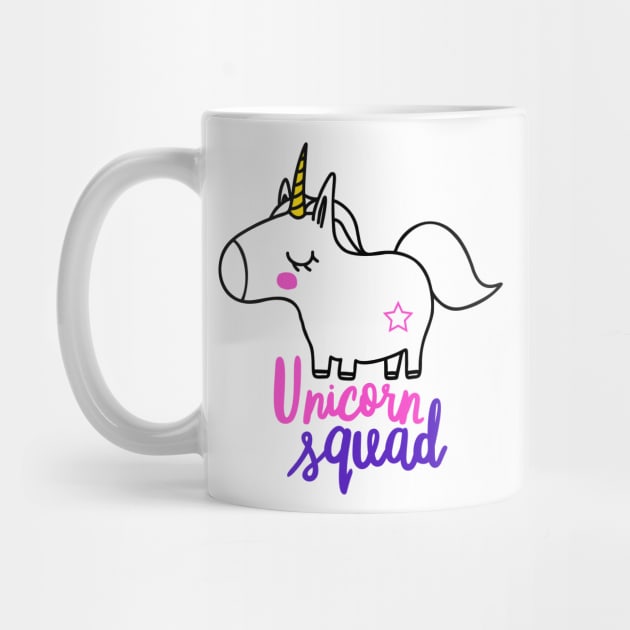 Unicorn Squad by Coral Graphics